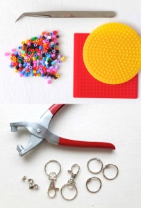 how to make a keyring
